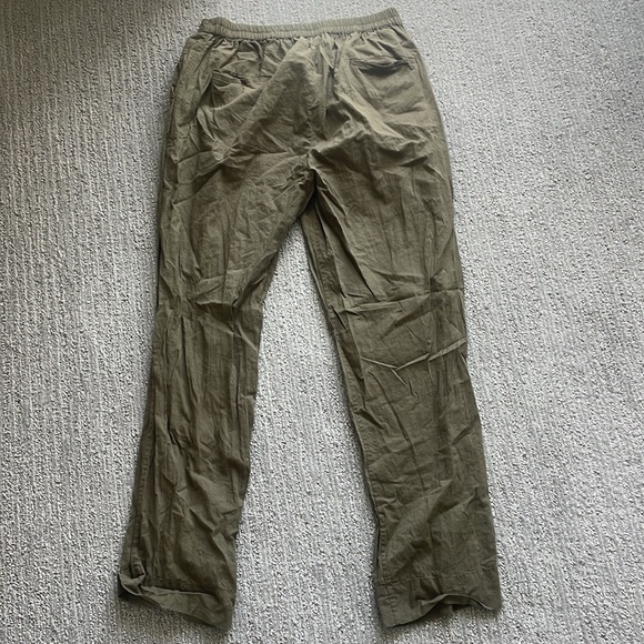 Nicobar Army Green cotton pants size small - Picture 7 of 12